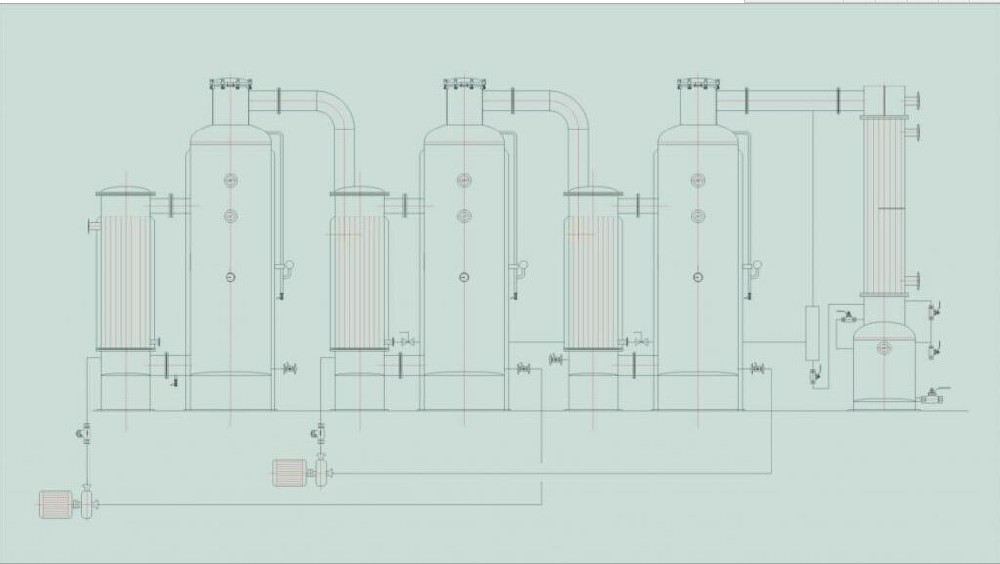 河南雙誠環(huán)保專業(yè)生產(chǎn)廢水廢氣循環(huán)設(shè)備單效蒸發(fā)器，多效蒸發(fā)器。